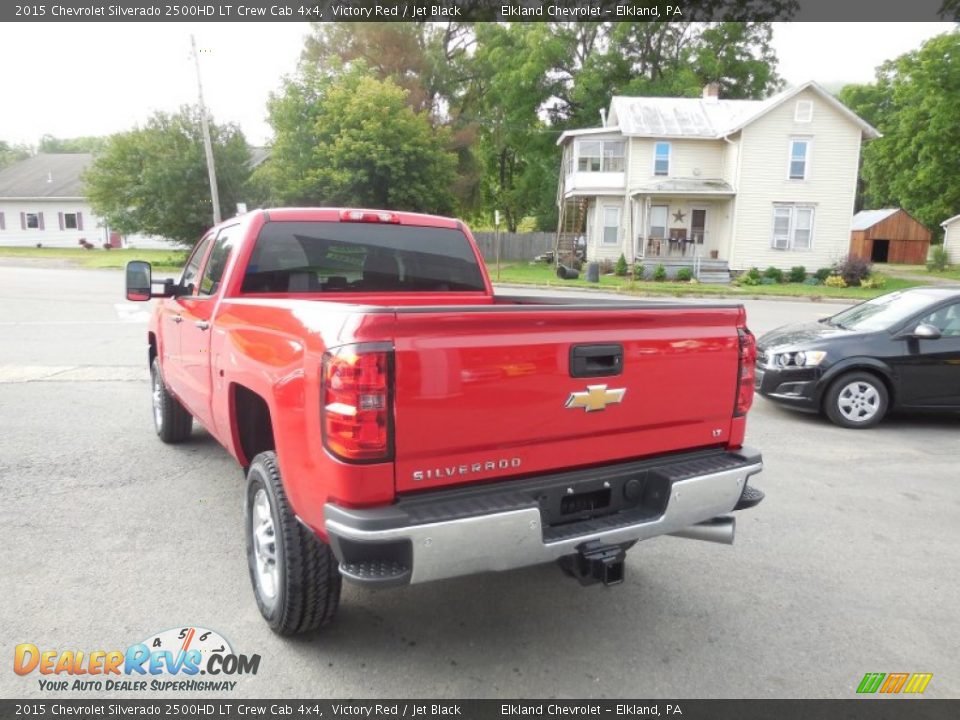 2015 Chevrolet Silverado 2500HD LT Crew Cab 4x4 Victory Red / Jet Black Photo #8