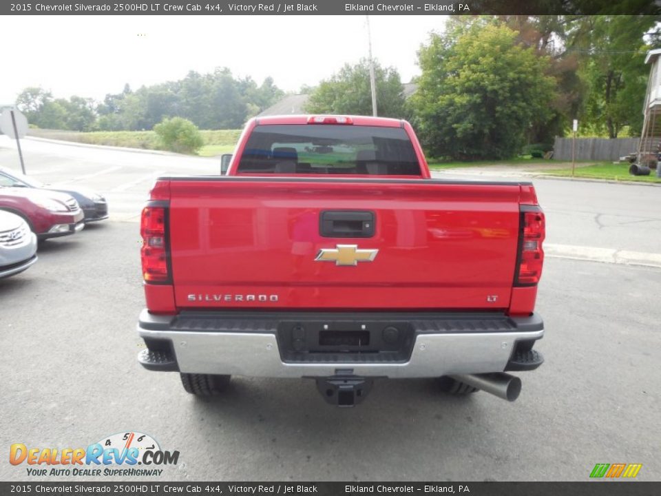 2015 Chevrolet Silverado 2500HD LT Crew Cab 4x4 Victory Red / Jet Black Photo #9