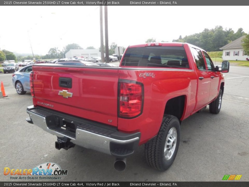 2015 Chevrolet Silverado 2500HD LT Crew Cab 4x4 Victory Red / Jet Black Photo #13