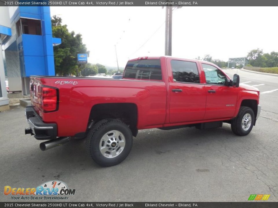 2015 Chevrolet Silverado 2500HD LT Crew Cab 4x4 Victory Red / Jet Black Photo #14