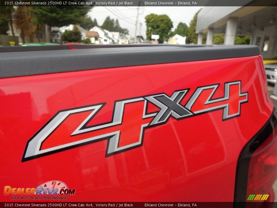 2015 Chevrolet Silverado 2500HD LT Crew Cab 4x4 Victory Red / Jet Black Photo #16