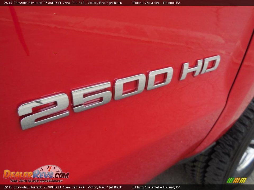 2015 Chevrolet Silverado 2500HD LT Crew Cab 4x4 Victory Red / Jet Black Photo #18
