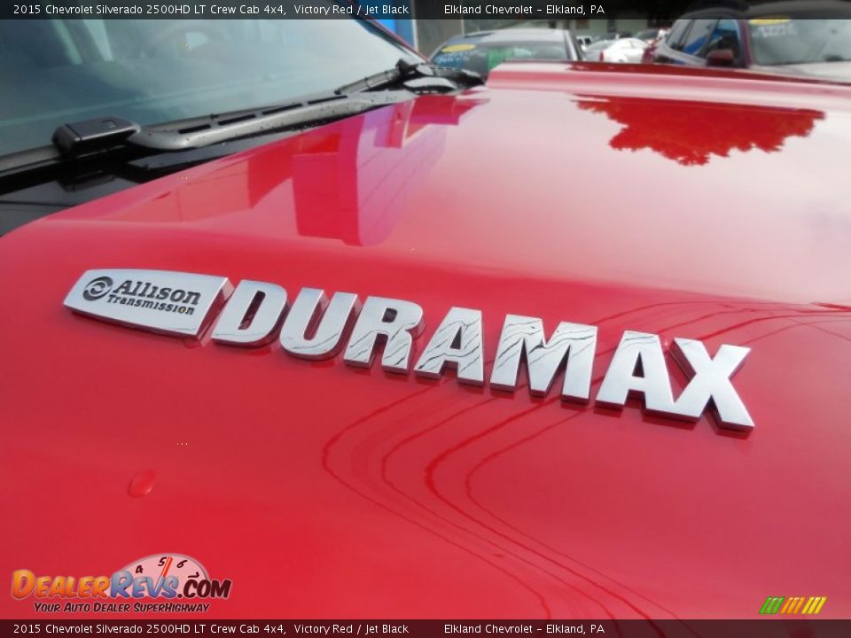 2015 Chevrolet Silverado 2500HD LT Crew Cab 4x4 Victory Red / Jet Black Photo #21