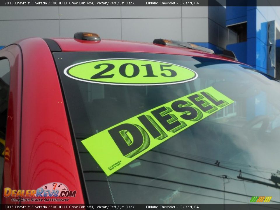 2015 Chevrolet Silverado 2500HD LT Crew Cab 4x4 Victory Red / Jet Black Photo #22