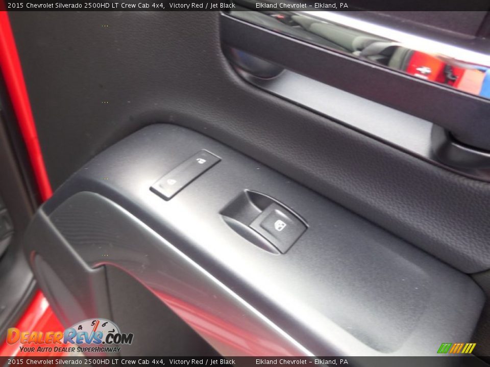 2015 Chevrolet Silverado 2500HD LT Crew Cab 4x4 Victory Red / Jet Black Photo #27