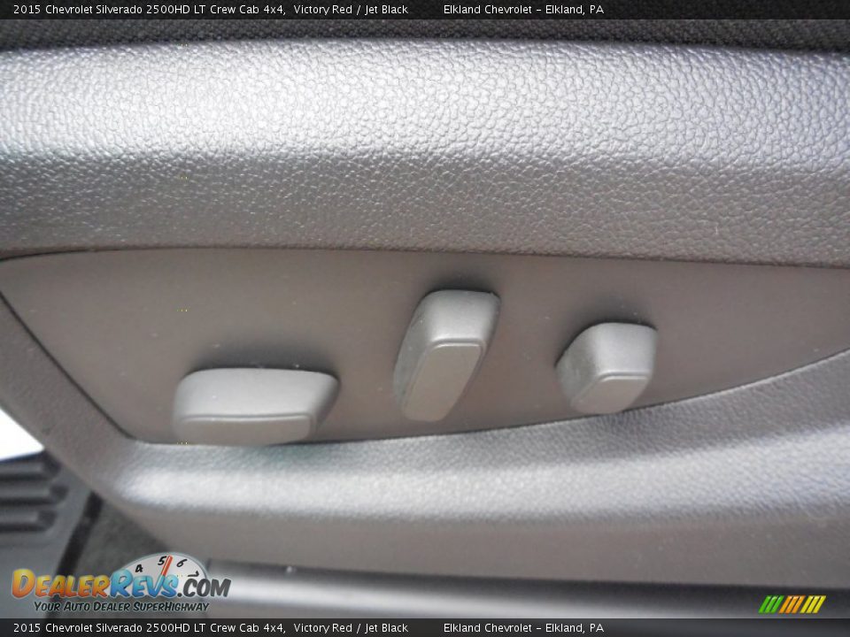 2015 Chevrolet Silverado 2500HD LT Crew Cab 4x4 Victory Red / Jet Black Photo #31