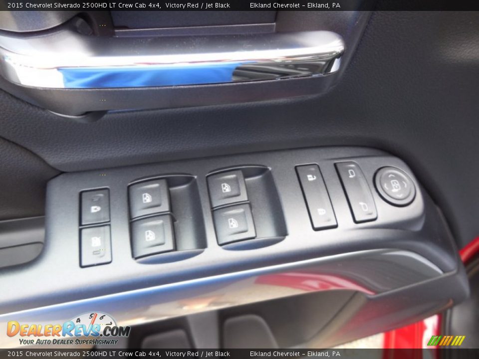 2015 Chevrolet Silverado 2500HD LT Crew Cab 4x4 Victory Red / Jet Black Photo #32