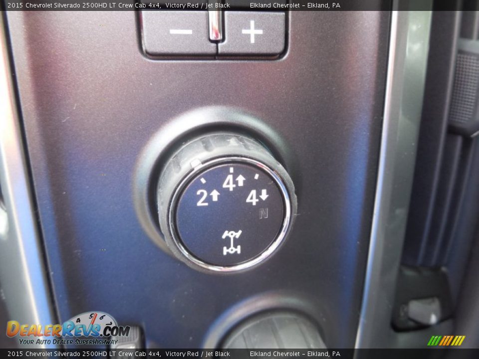 2015 Chevrolet Silverado 2500HD LT Crew Cab 4x4 Victory Red / Jet Black Photo #34