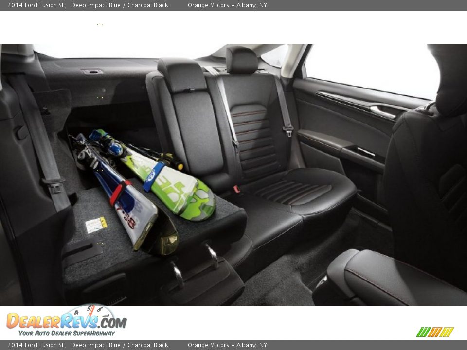 2014 Ford Fusion SE Deep Impact Blue / Charcoal Black Photo #11