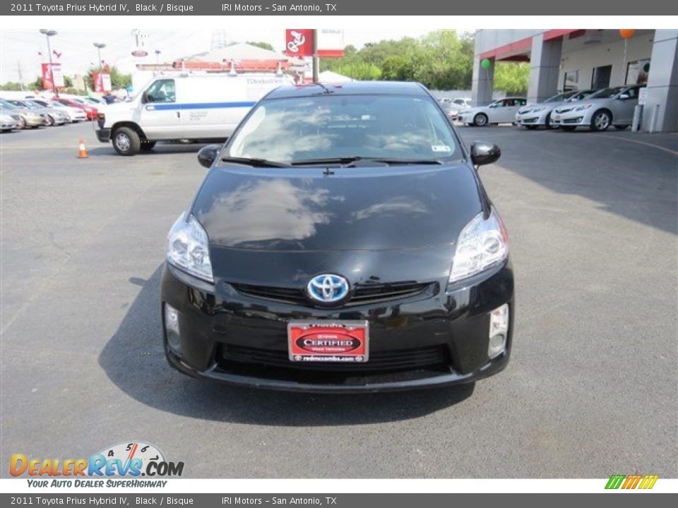 2011 Toyota Prius Hybrid IV Black / Bisque Photo #2