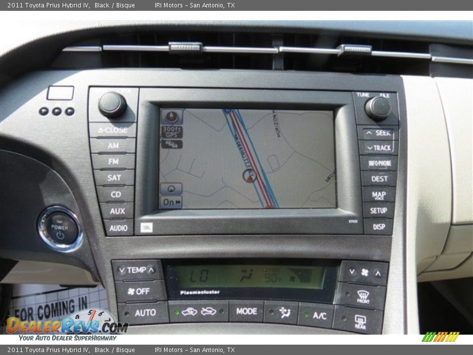 2011 Toyota Prius Hybrid IV Black / Bisque Photo #15