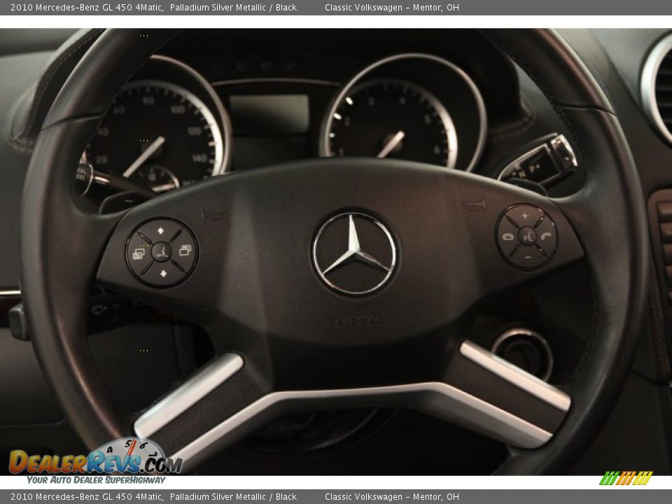 2010 Mercedes-Benz GL 450 4Matic Palladium Silver Metallic / Black Photo #8