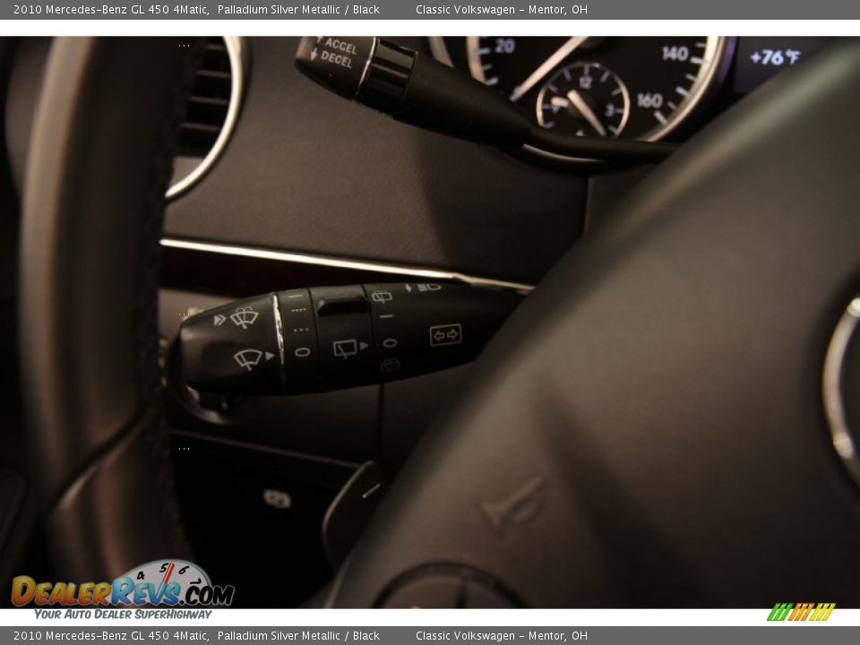 2010 Mercedes-Benz GL 450 4Matic Palladium Silver Metallic / Black Photo #9