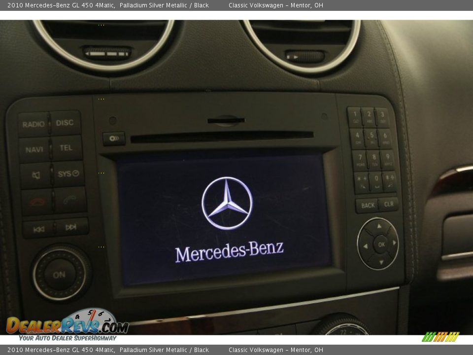 2010 Mercedes-Benz GL 450 4Matic Palladium Silver Metallic / Black Photo #14