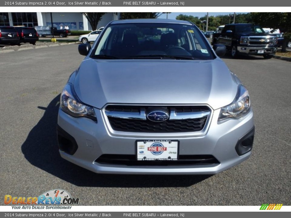 2014 Subaru Impreza 2.0i 4 Door Ice Silver Metallic / Black Photo #2