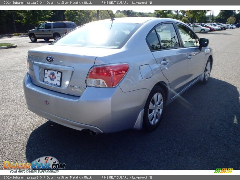 2014 Subaru Impreza 2.0i 4 Door Ice Silver Metallic / Black Photo #5