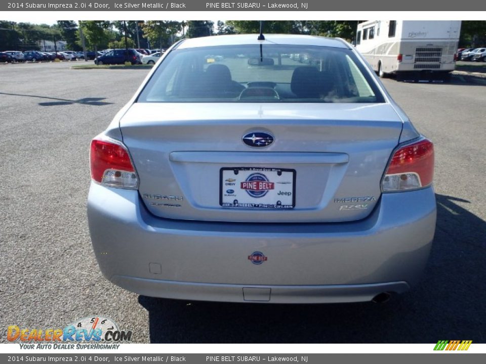 2014 Subaru Impreza 2.0i 4 Door Ice Silver Metallic / Black Photo #6