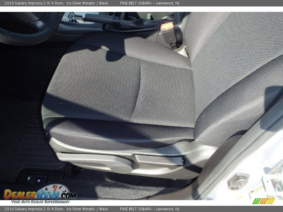 2014 Subaru Impreza 2.0i 4 Door Ice Silver Metallic / Black Photo #9