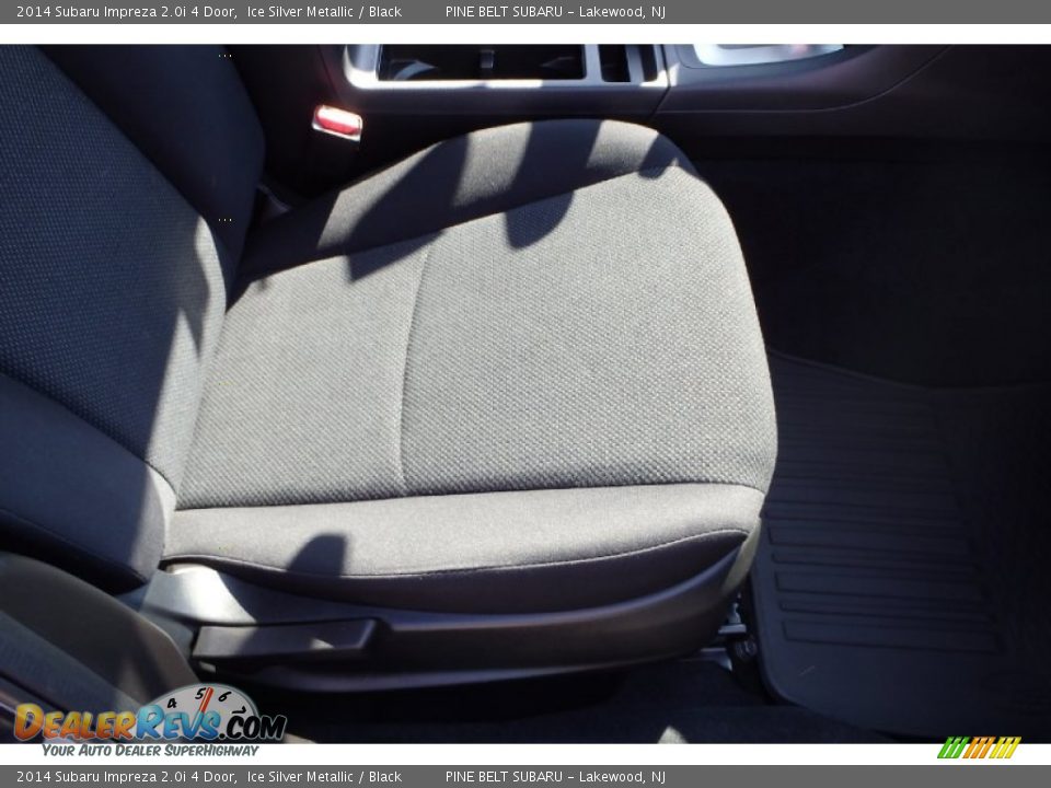 2014 Subaru Impreza 2.0i 4 Door Ice Silver Metallic / Black Photo #10