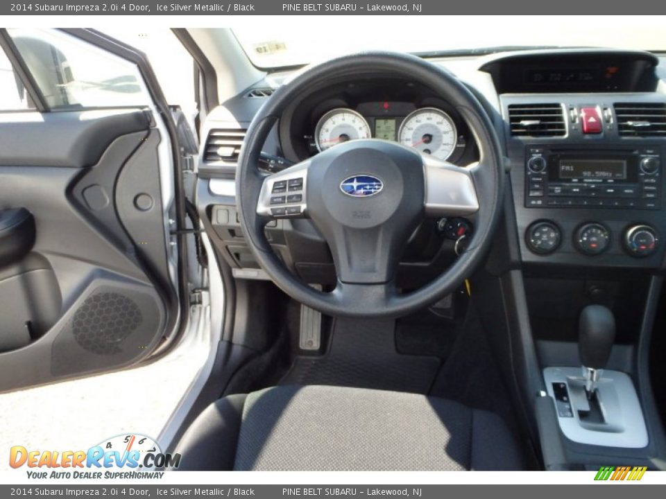 2014 Subaru Impreza 2.0i 4 Door Ice Silver Metallic / Black Photo #14