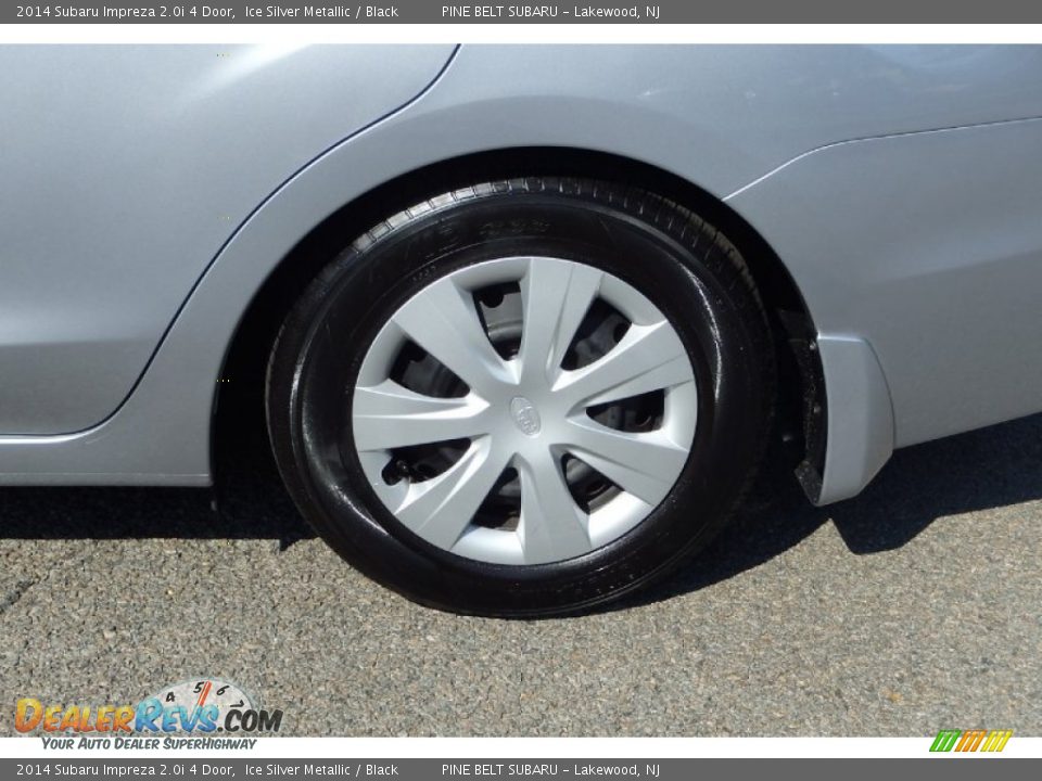 2014 Subaru Impreza 2.0i 4 Door Ice Silver Metallic / Black Photo #17