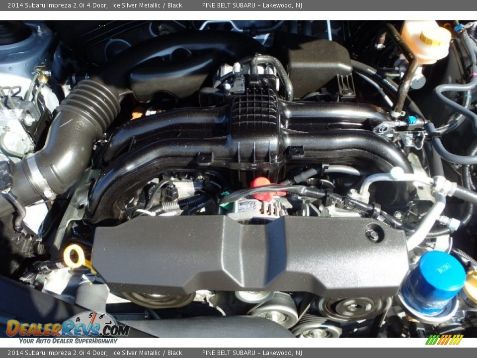 2014 Subaru Impreza 2.0i 4 Door Ice Silver Metallic / Black Photo #18