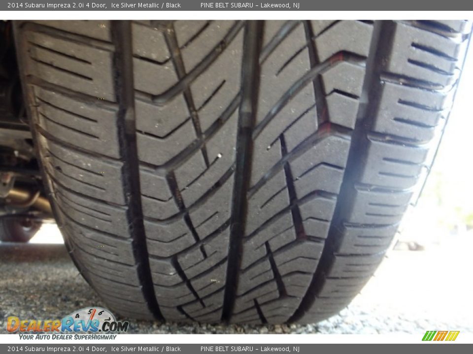 2014 Subaru Impreza 2.0i 4 Door Ice Silver Metallic / Black Photo #19