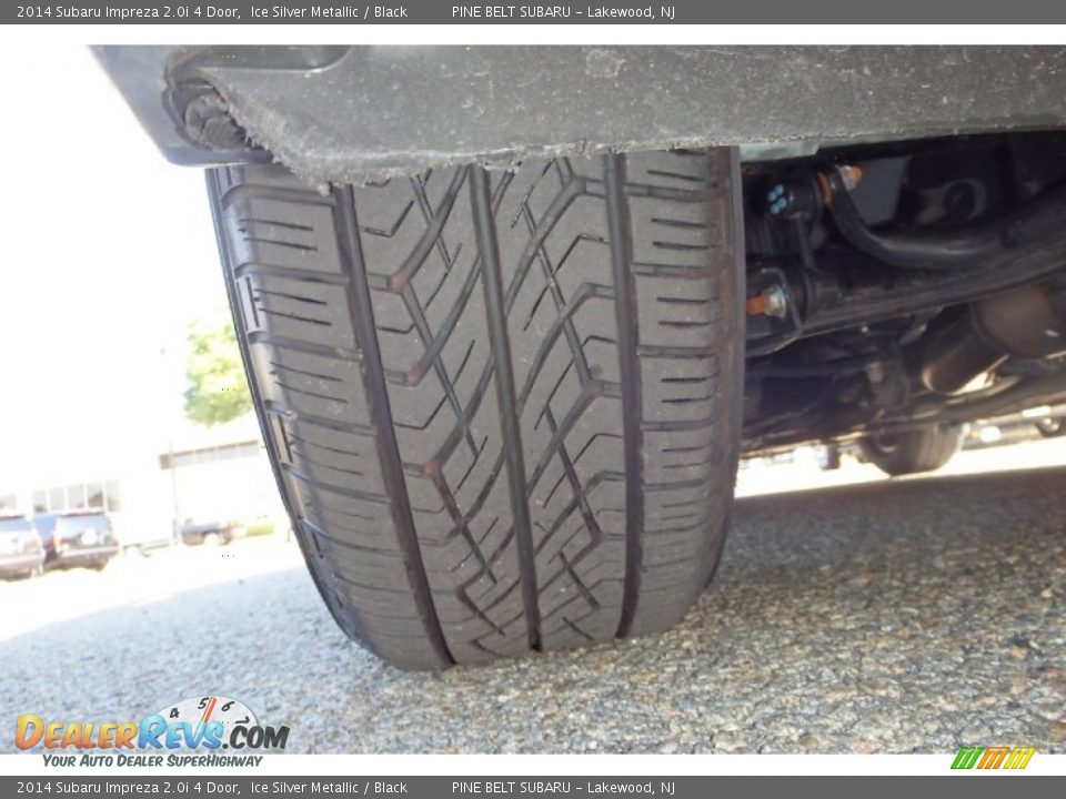 2014 Subaru Impreza 2.0i 4 Door Ice Silver Metallic / Black Photo #20