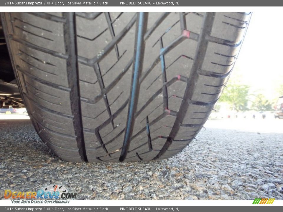 2014 Subaru Impreza 2.0i 4 Door Ice Silver Metallic / Black Photo #21