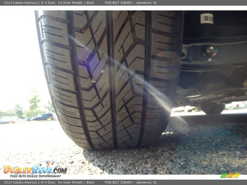2014 Subaru Impreza 2.0i 4 Door Ice Silver Metallic / Black Photo #22