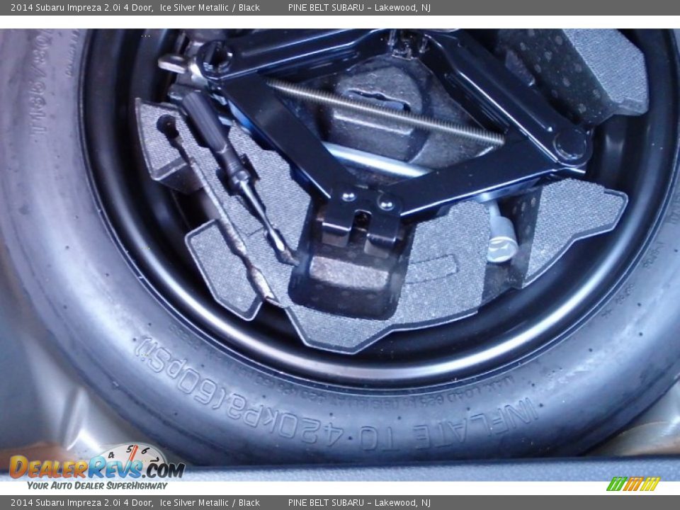 2014 Subaru Impreza 2.0i 4 Door Ice Silver Metallic / Black Photo #24