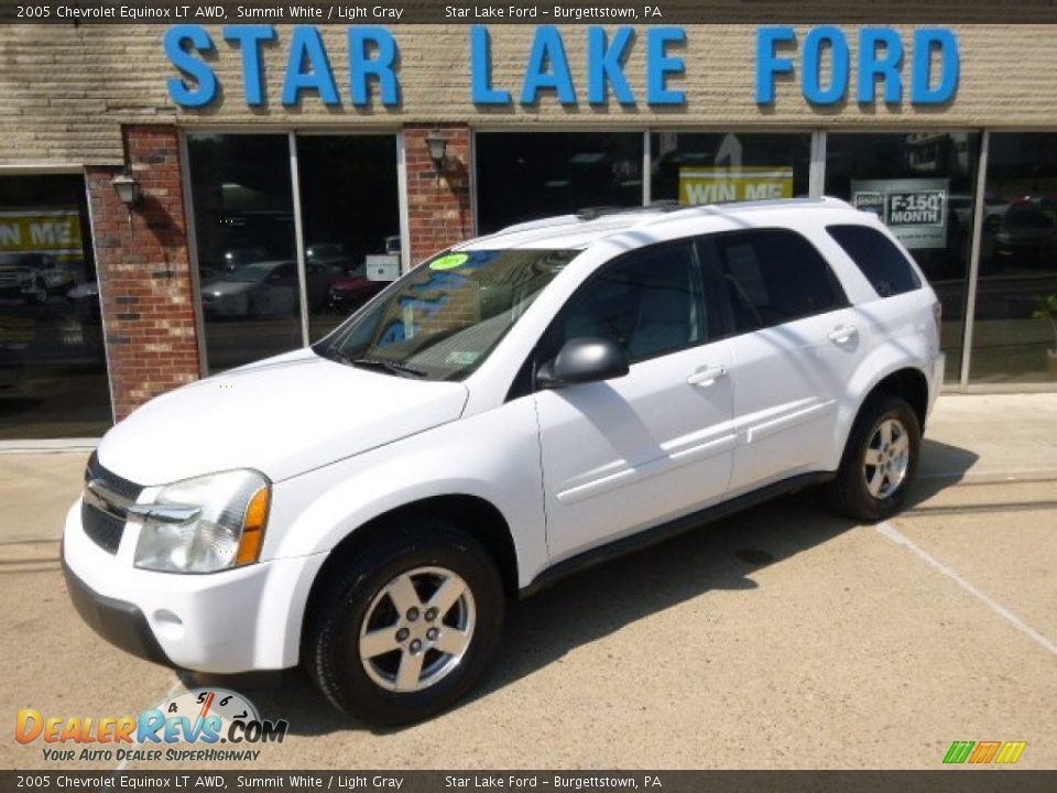 2005 Chevrolet Equinox LT AWD Summit White / Light Gray Photo #1