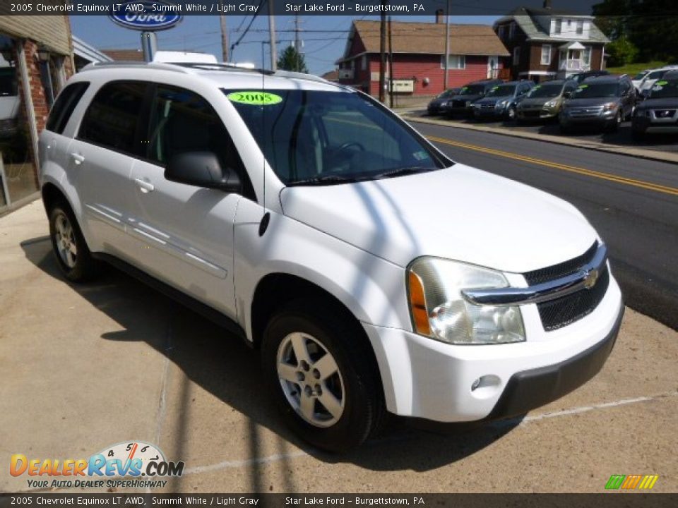 2005 Chevrolet Equinox LT AWD Summit White / Light Gray Photo #3