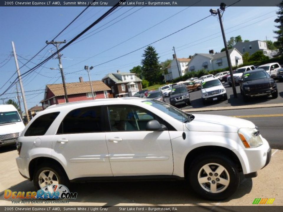 2005 Chevrolet Equinox LT AWD Summit White / Light Gray Photo #4