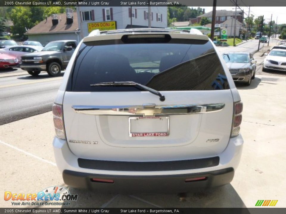 2005 Chevrolet Equinox LT AWD Summit White / Light Gray Photo #5