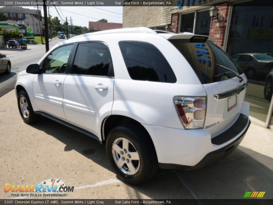 2005 Chevrolet Equinox LT AWD Summit White / Light Gray Photo #6