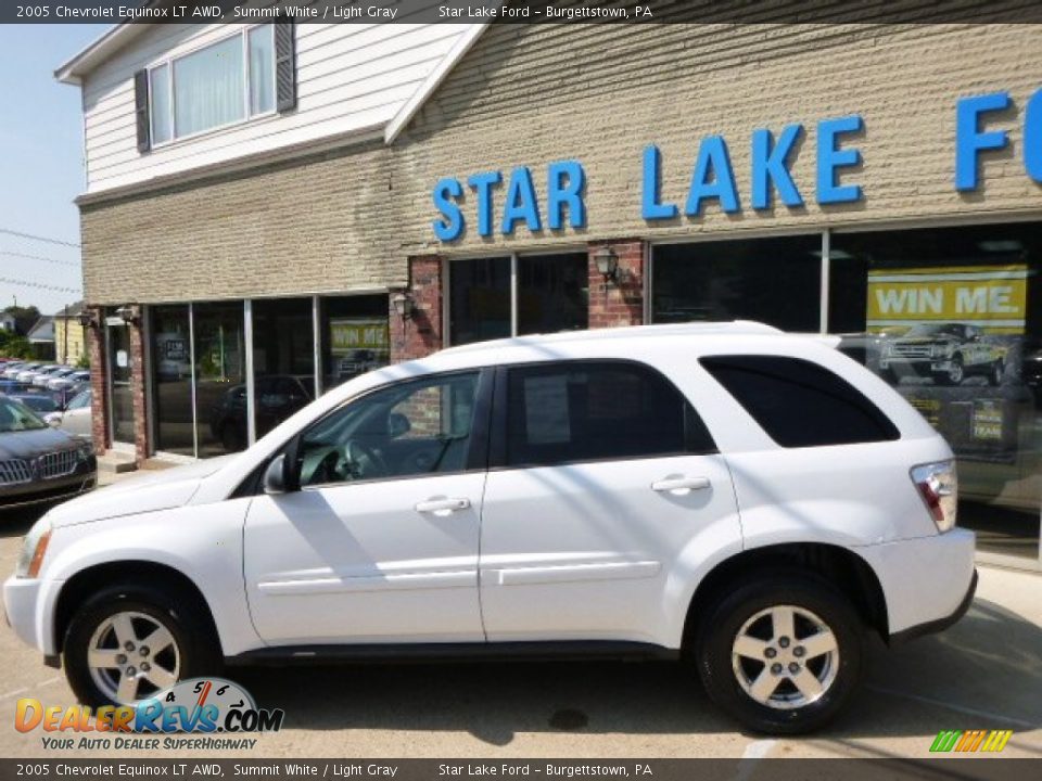 2005 Chevrolet Equinox LT AWD Summit White / Light Gray Photo #7