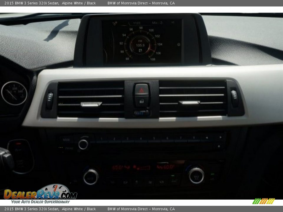 2015 BMW 3 Series 320i Sedan Alpine White / Black Photo #7