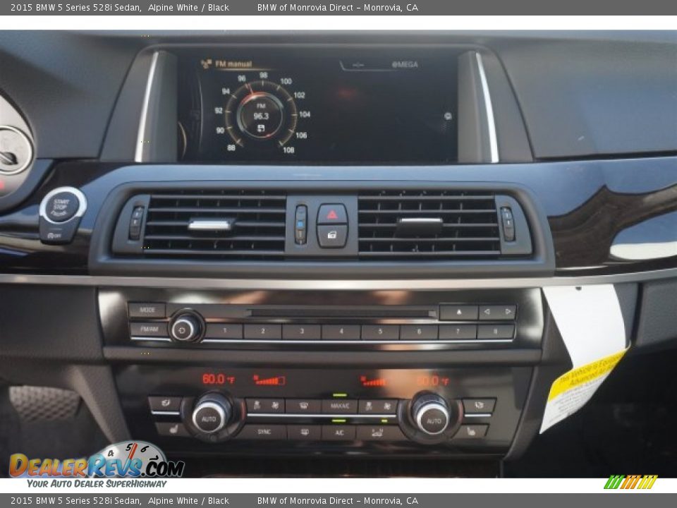 Controls of 2015 BMW 5 Series 528i Sedan Photo #8