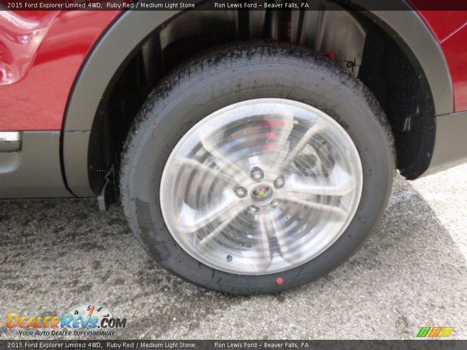 2015 Ford Explorer Limited 4WD Wheel Photo #9