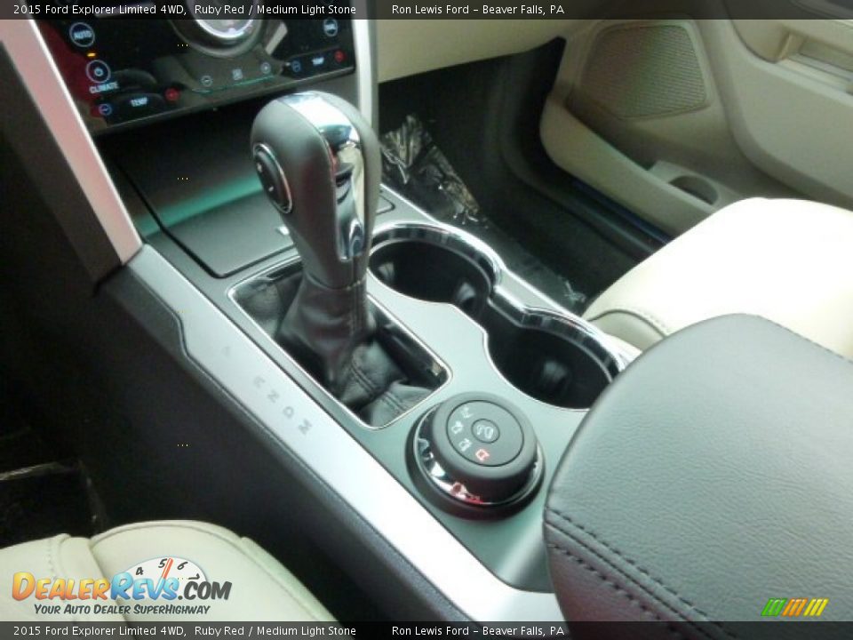 2015 Ford Explorer Limited 4WD Shifter Photo #17