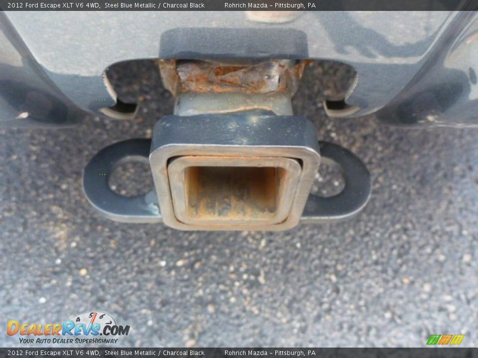 2012 Ford Escape XLT V6 4WD Steel Blue Metallic / Charcoal Black Photo #12