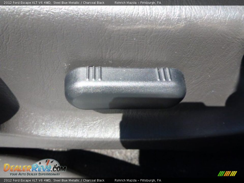 2012 Ford Escape XLT V6 4WD Steel Blue Metallic / Charcoal Black Photo #21