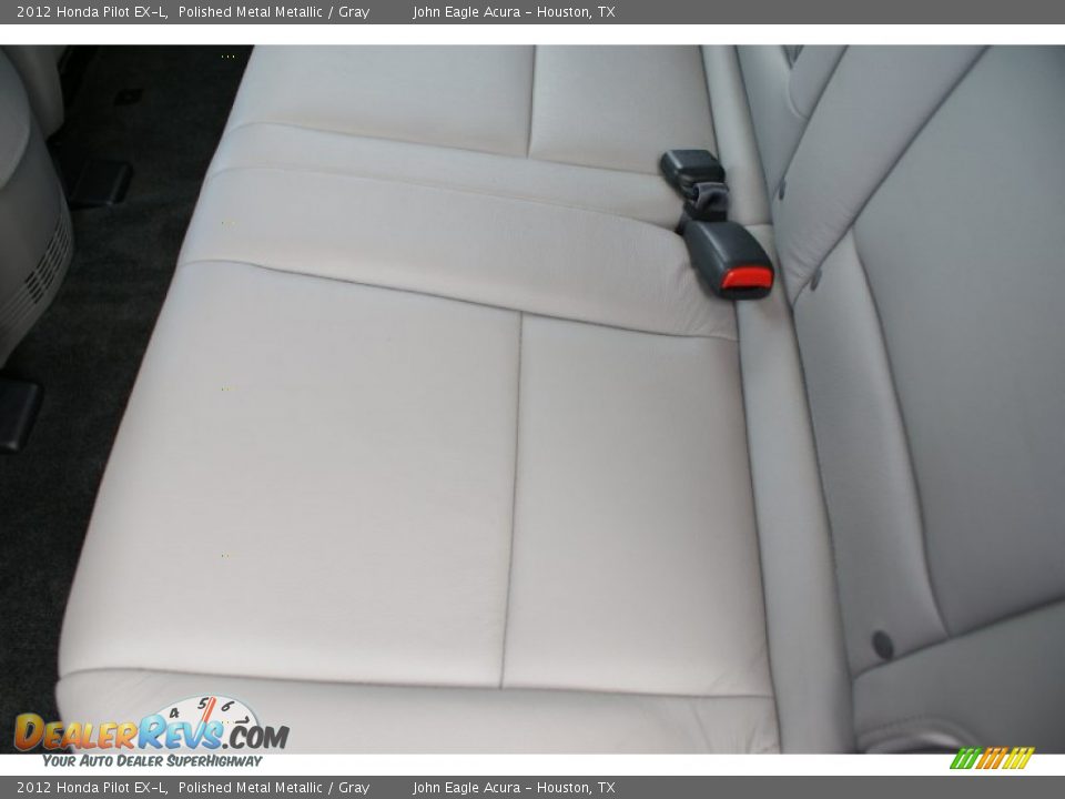 2012 Honda Pilot EX-L Polished Metal Metallic / Gray Photo #16