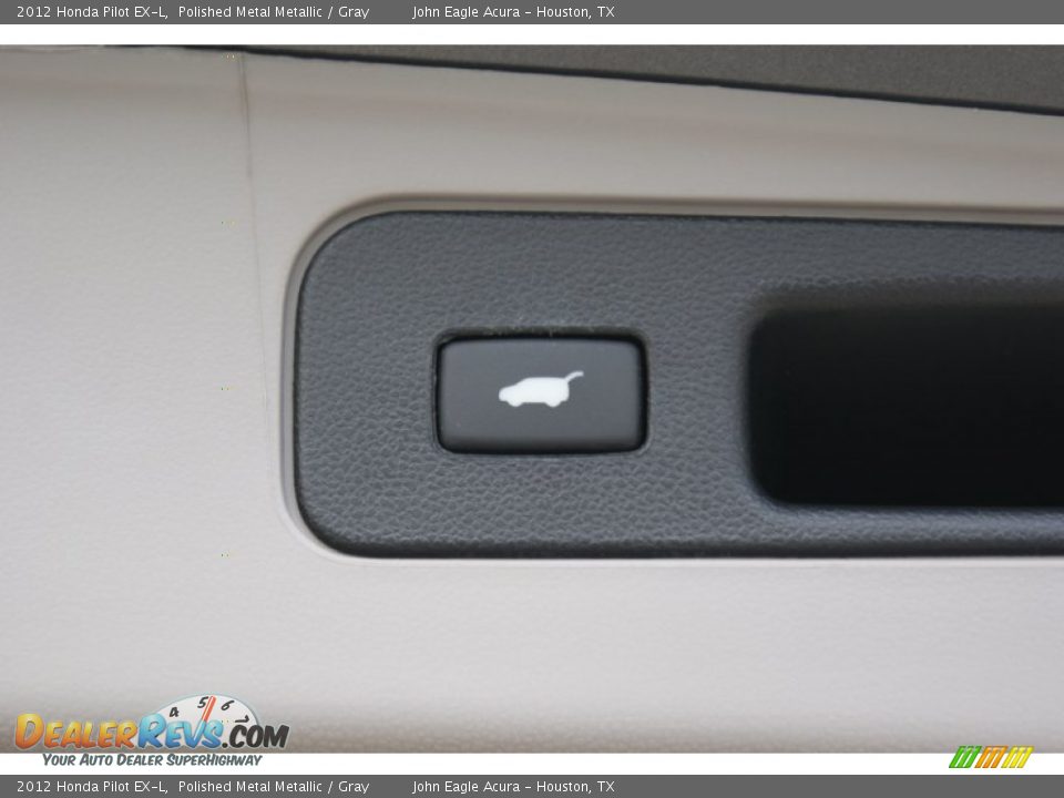 2012 Honda Pilot EX-L Polished Metal Metallic / Gray Photo #17
