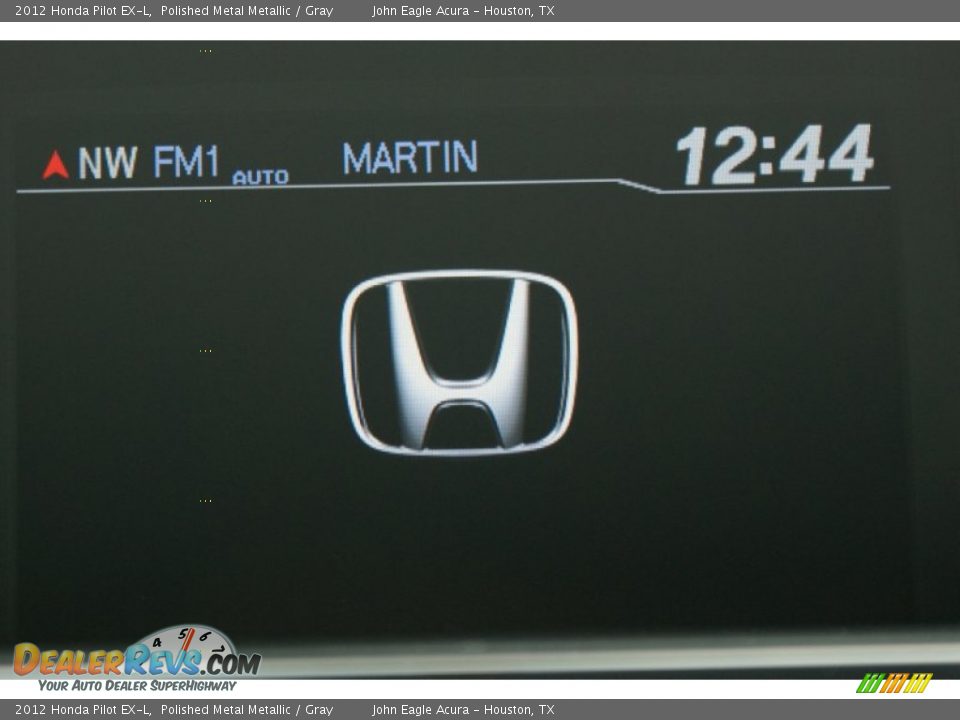 2012 Honda Pilot EX-L Polished Metal Metallic / Gray Photo #30