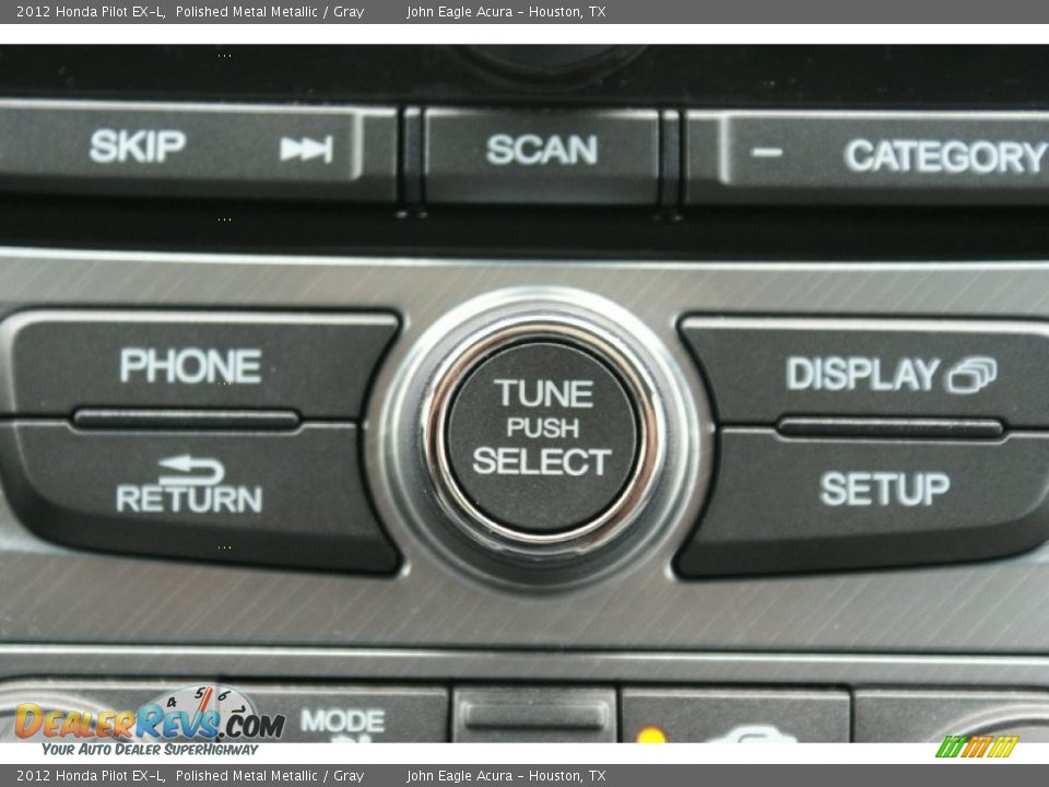 2012 Honda Pilot EX-L Polished Metal Metallic / Gray Photo #32
