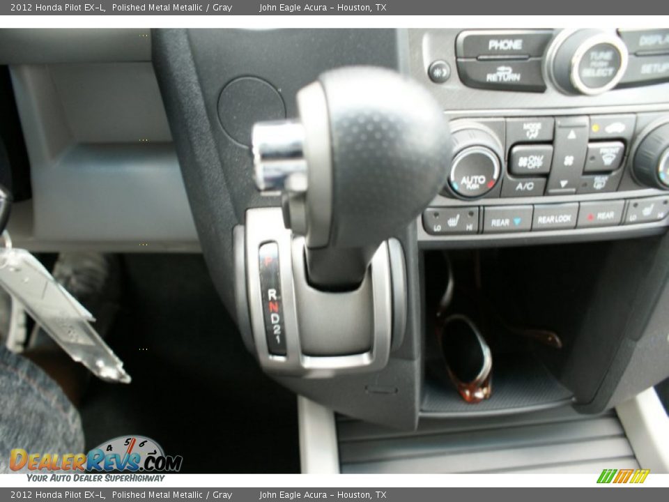 2012 Honda Pilot EX-L Polished Metal Metallic / Gray Photo #34
