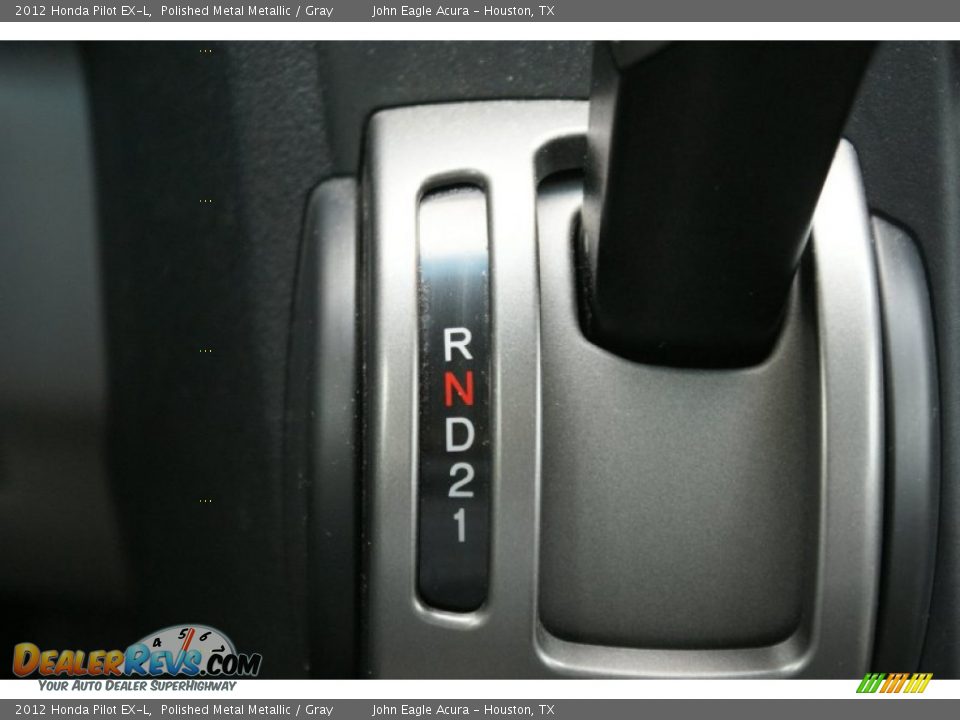 2012 Honda Pilot EX-L Polished Metal Metallic / Gray Photo #35