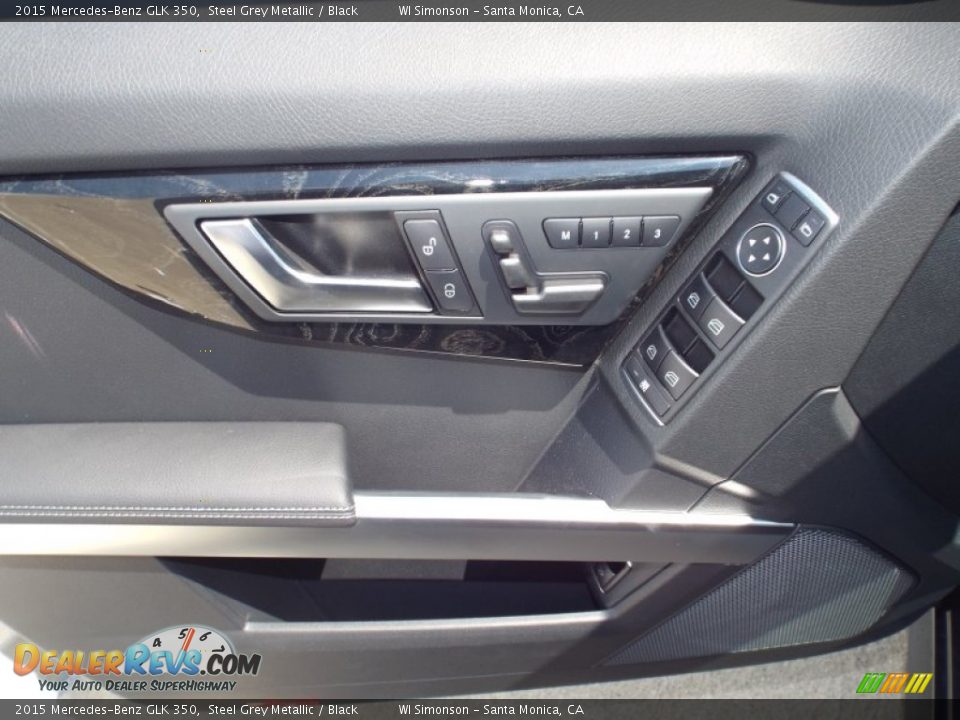 2015 Mercedes-Benz GLK 350 Steel Grey Metallic / Black Photo #6